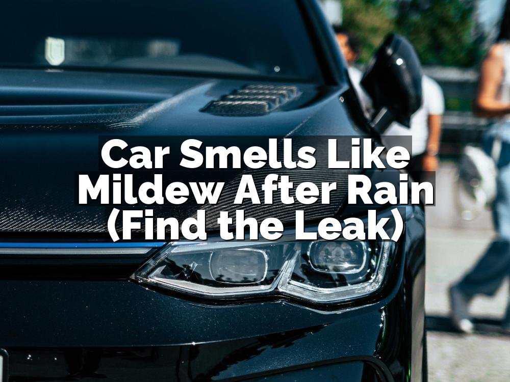 Car Smells Like Mildew After Rain (Find the Leak)