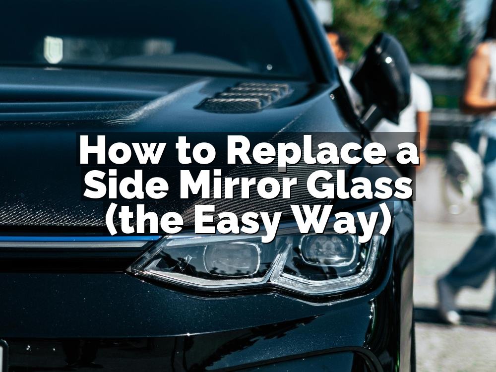 How to Replace a Side Mirror Glass (the Easy Way)