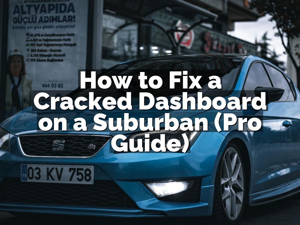 How to Fix a Cracked Dashboard on a Suburban (Pro Guide)