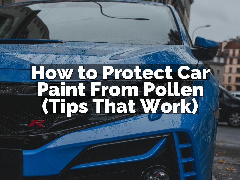 How to Protect Car Paint From Pollen (Tips That Work)