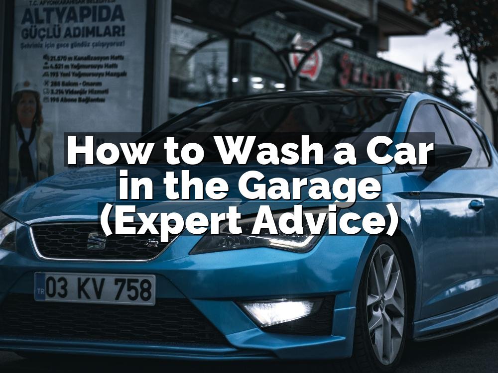 How to Wash a Car in the Garage (Expert Advice)