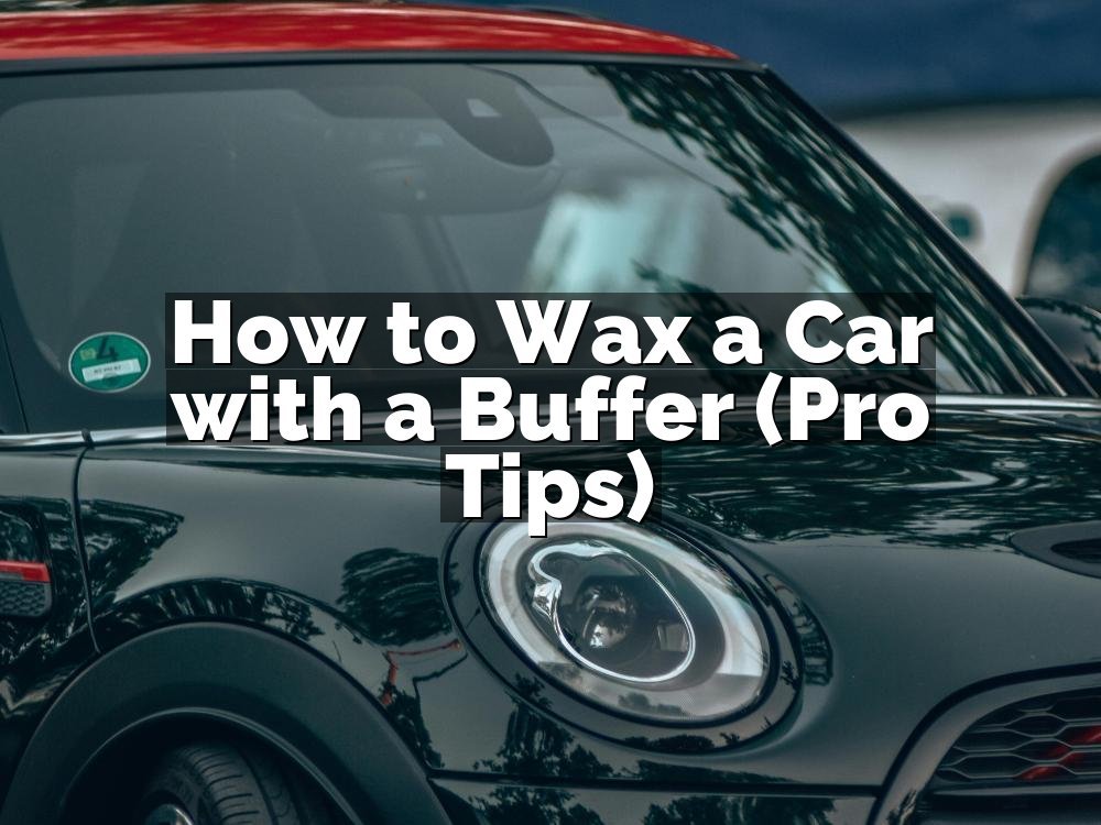 How to Wax a Car with a Buffer (Pro Tips)